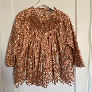 Anthropologie Boho Blouse
